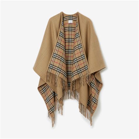 wool cape burberry